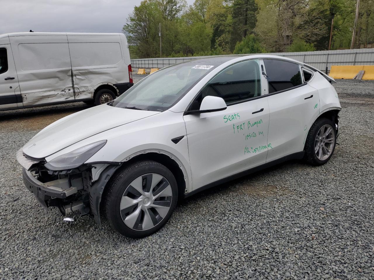 2023 TESLA MODEL Y  VIN:7SAYGDEE8PF760024