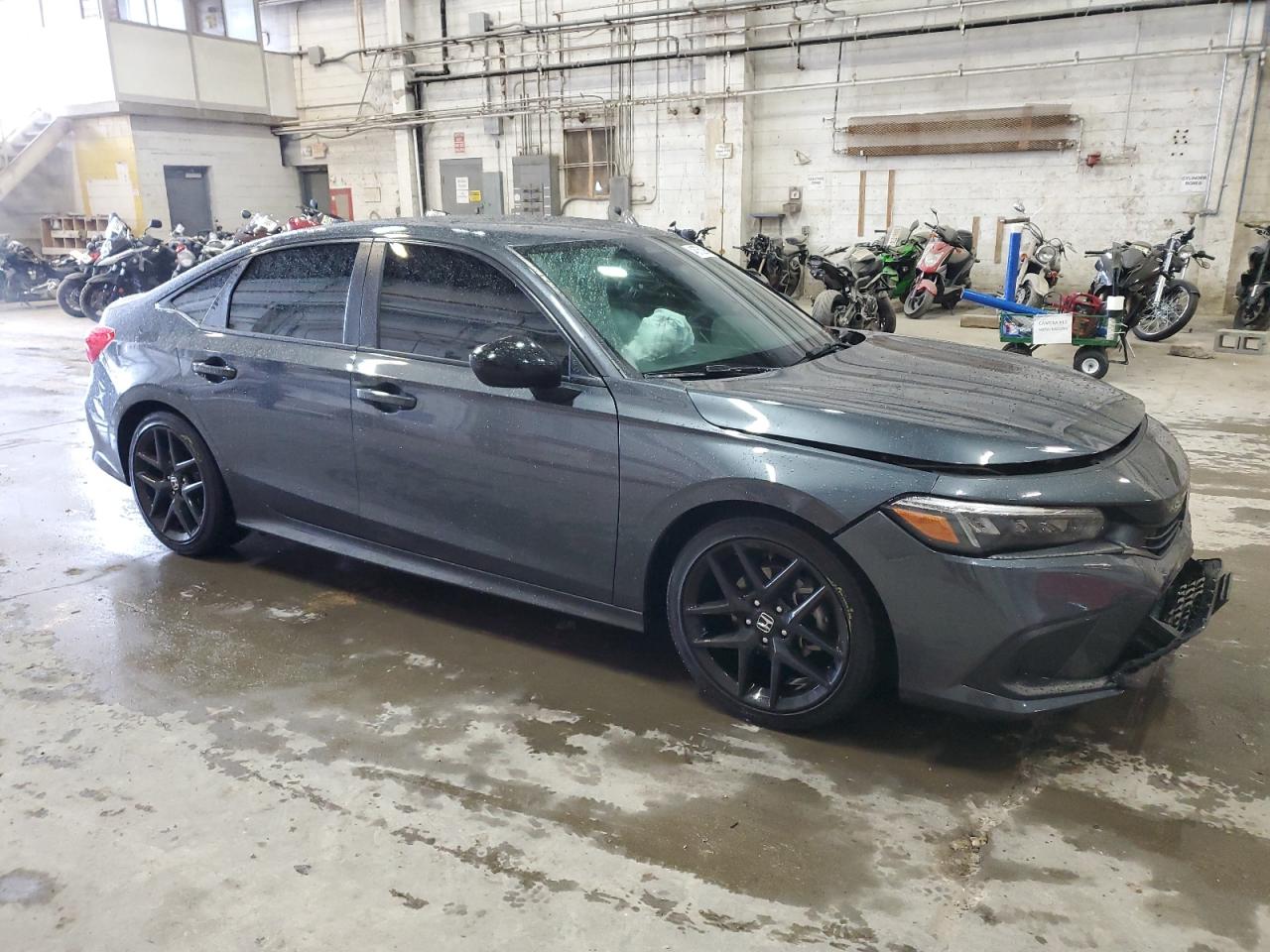 2022 HONDA CIVIC SPORT VIN:2HGFE2F58NH599888