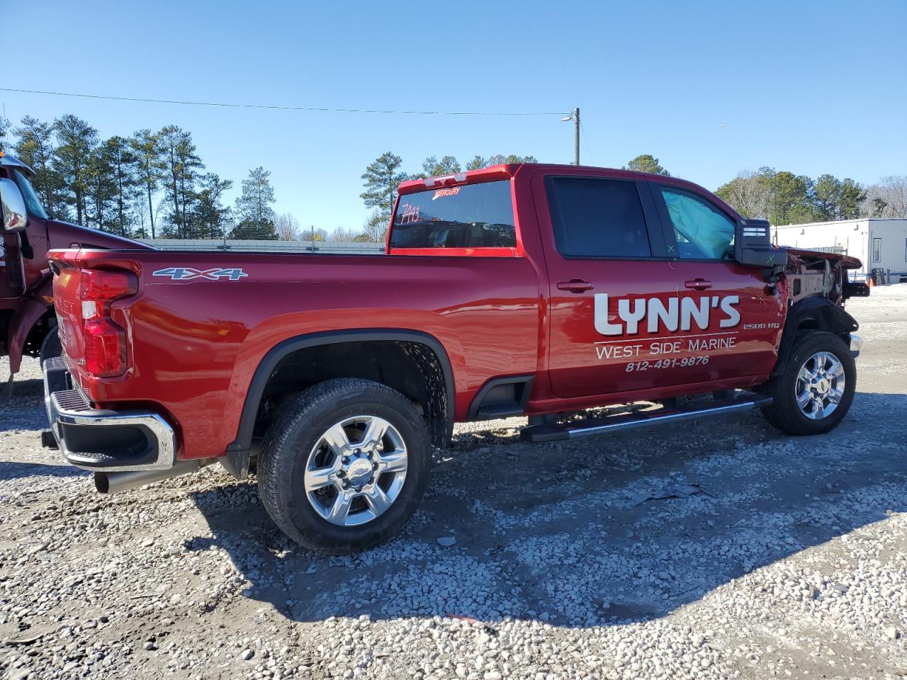 2022 CHEVROLET SILVERADO K2500 HEAVY DUTY LT VIN:1GC4YNEY5NF335443