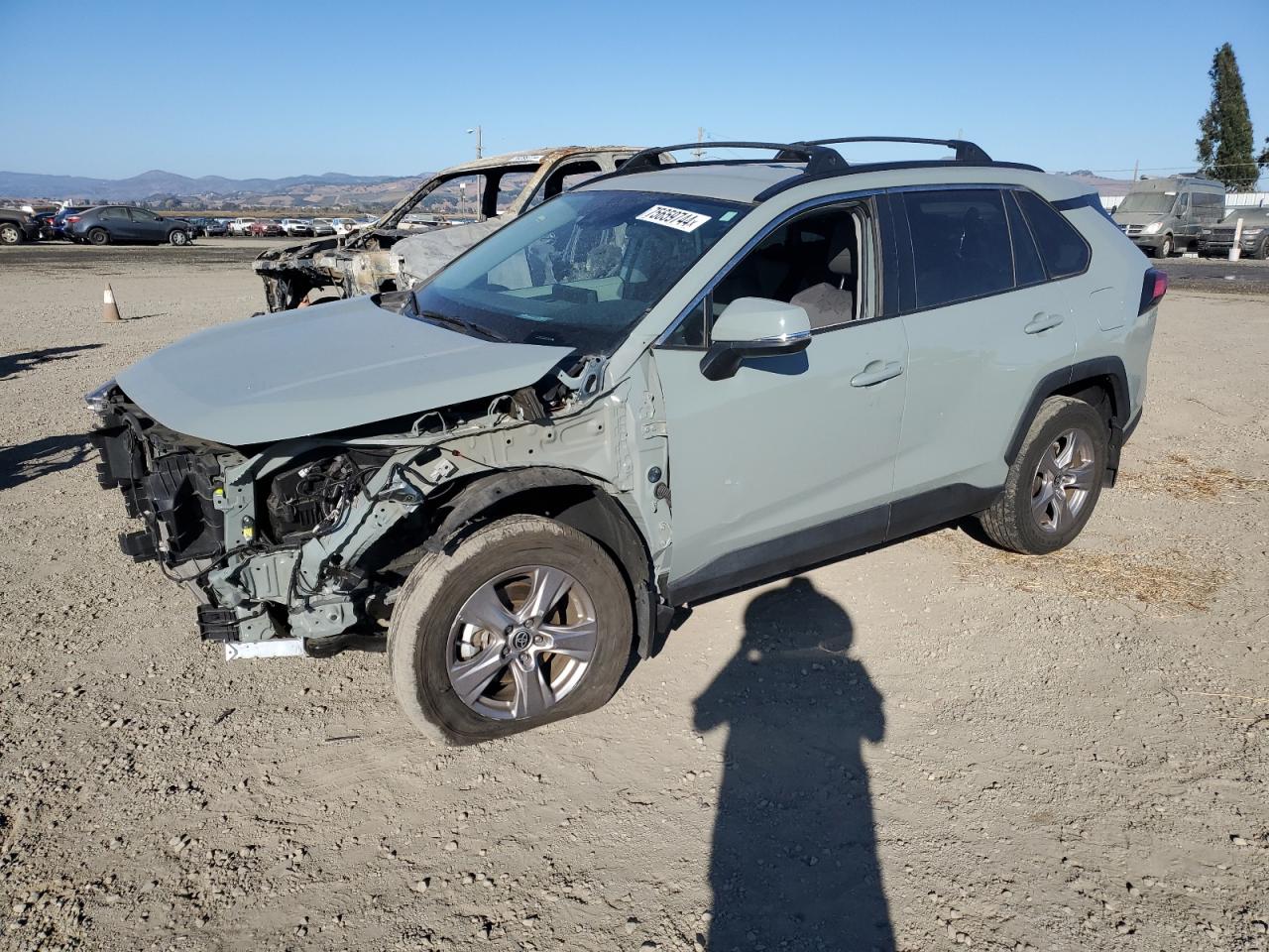 2022 TOYOTA RAV4 XLE VIN:2T3P1RFV1NW295695