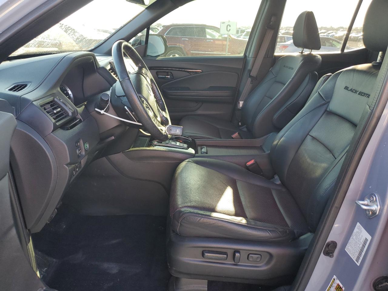 2022 HONDA RIDGELINE BLACK EDITION VIN:5FPYK3F83NB030864