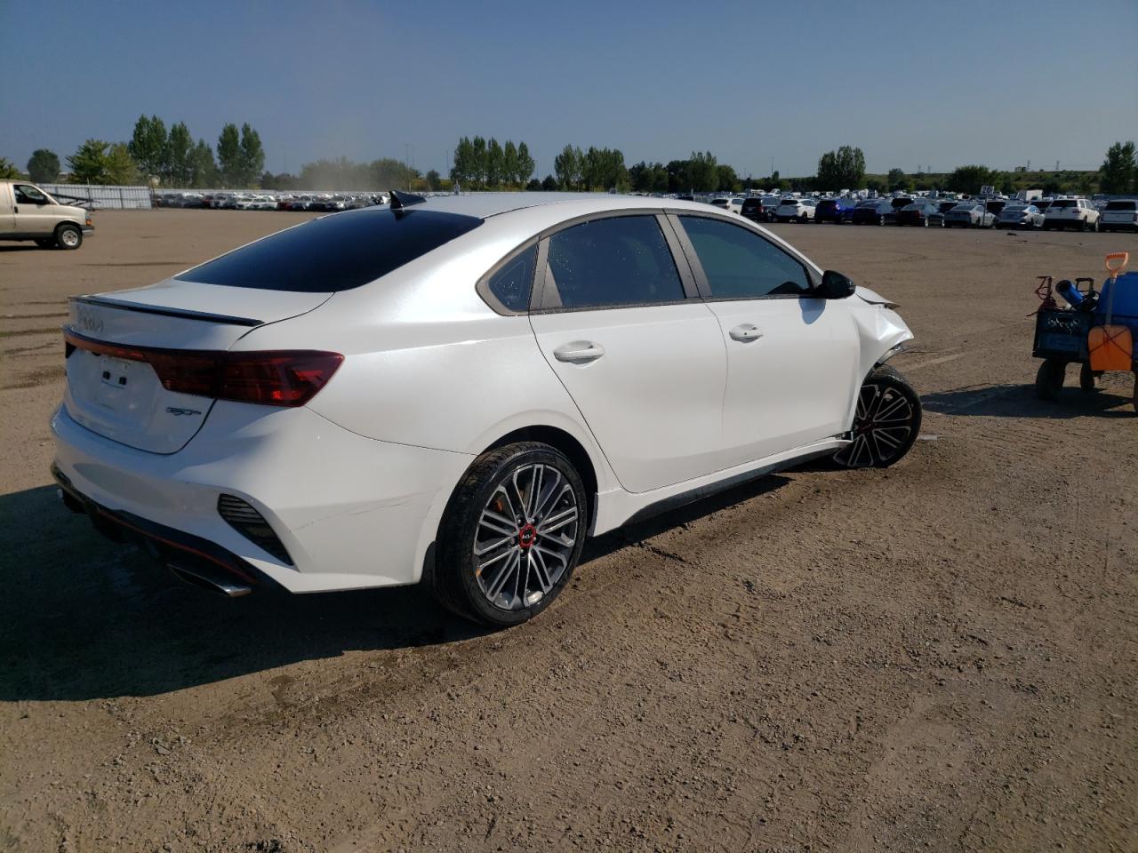 2022 KIA FORTE GT VIN:3KPF44ACXNE436125