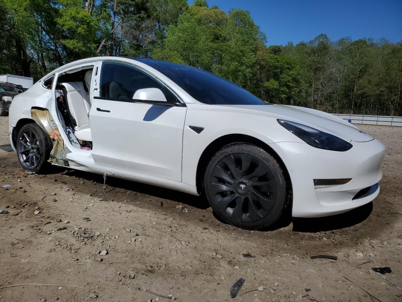 2022 TESLA MODEL 3  VIN:5YJ3E1EB0NF127161