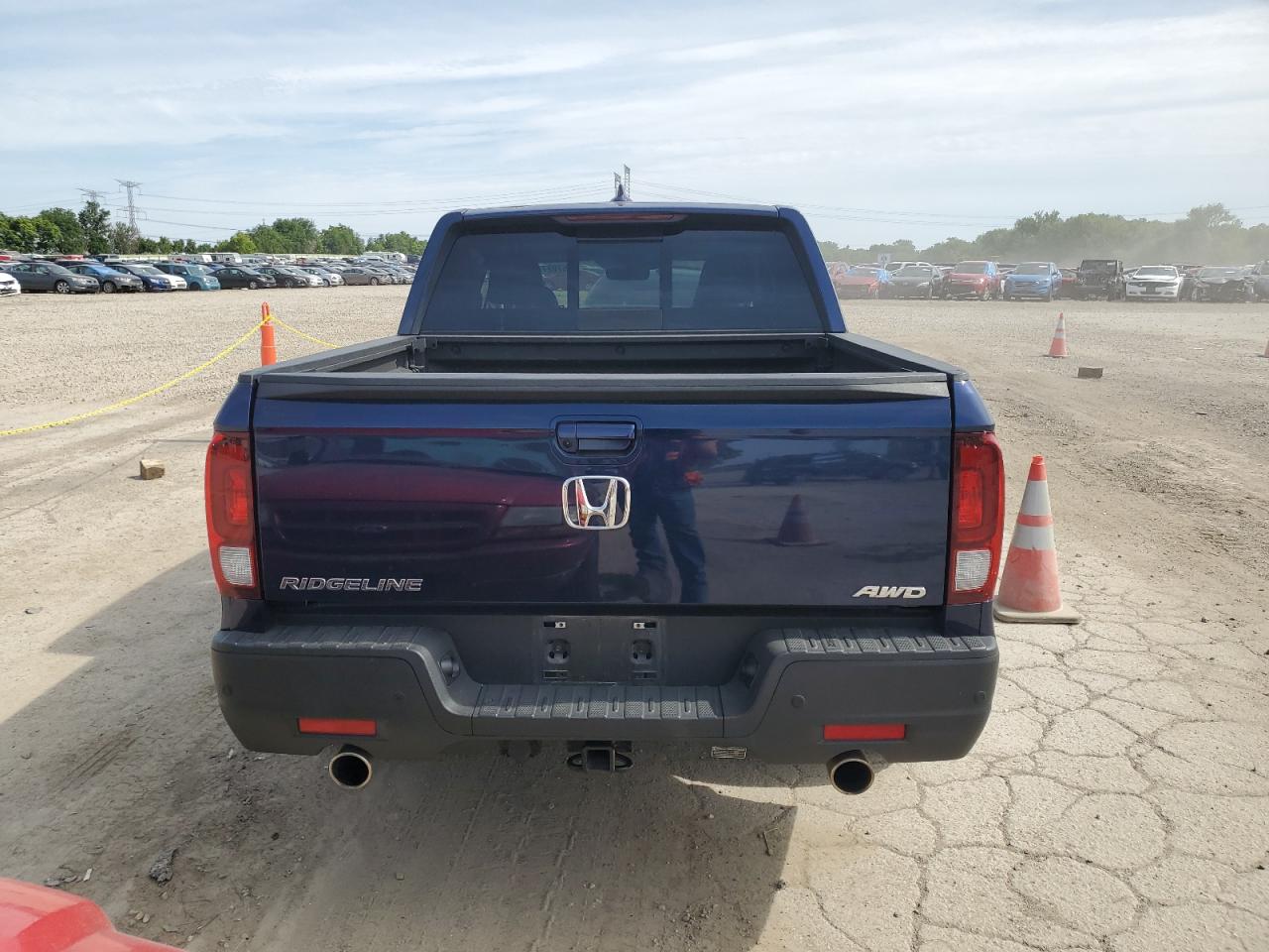 2022 HONDA RIDGELINE RTL VIN:5FPYK3F77NB030051