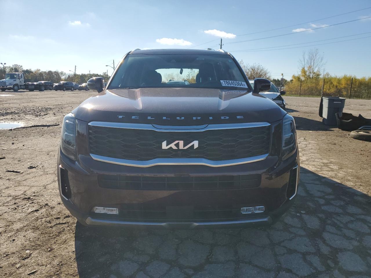 2022 KIA TELLURIDE SX VIN:5XYP5DHC4NG252020