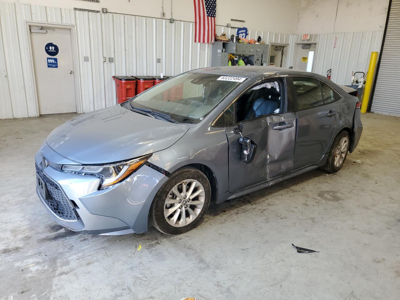 2022 TOYOTA COROLLA XLE VIN:JTDFPMAE1NJ219283