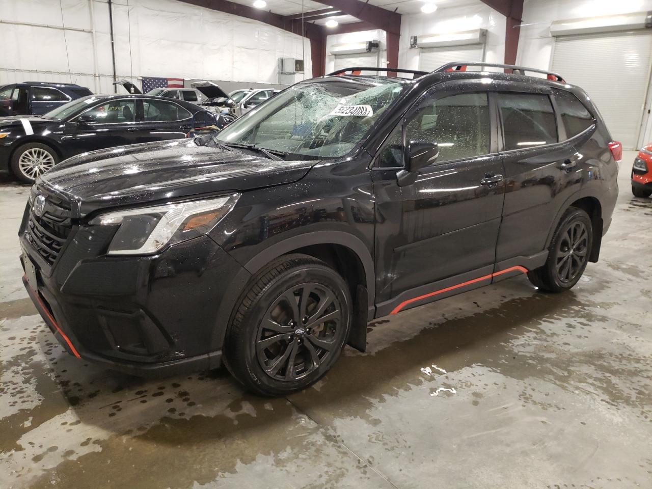 2022 SUBARU FORESTER SPORT VIN:JF2SKAJC0NH480245