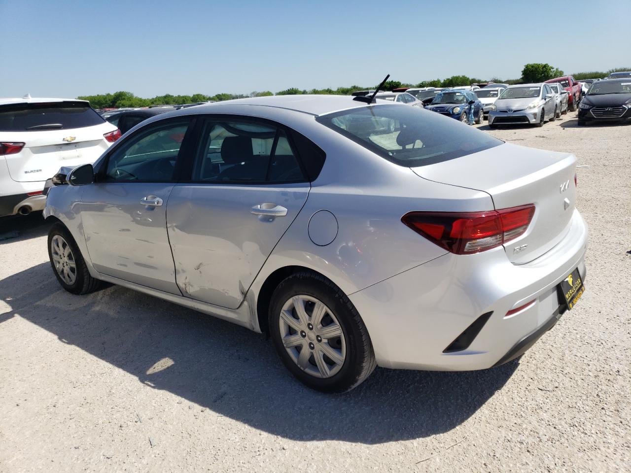 2022 KIA RIO LX VIN:3KPA24AD1NE491491