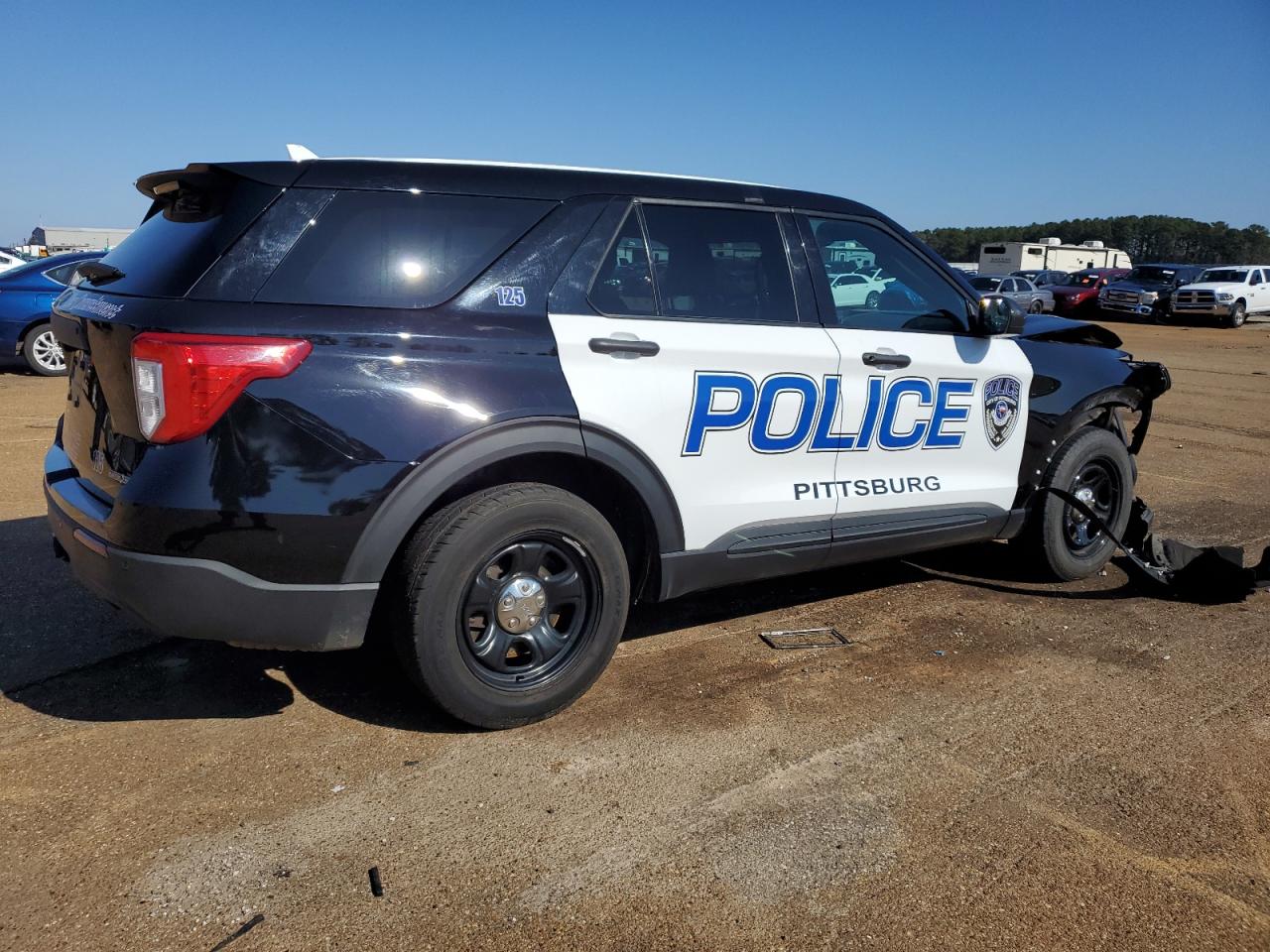 2023 FORD EXPLORER POLICE INTERCEPTOR VIN:1FM5K8AB1PGA19149