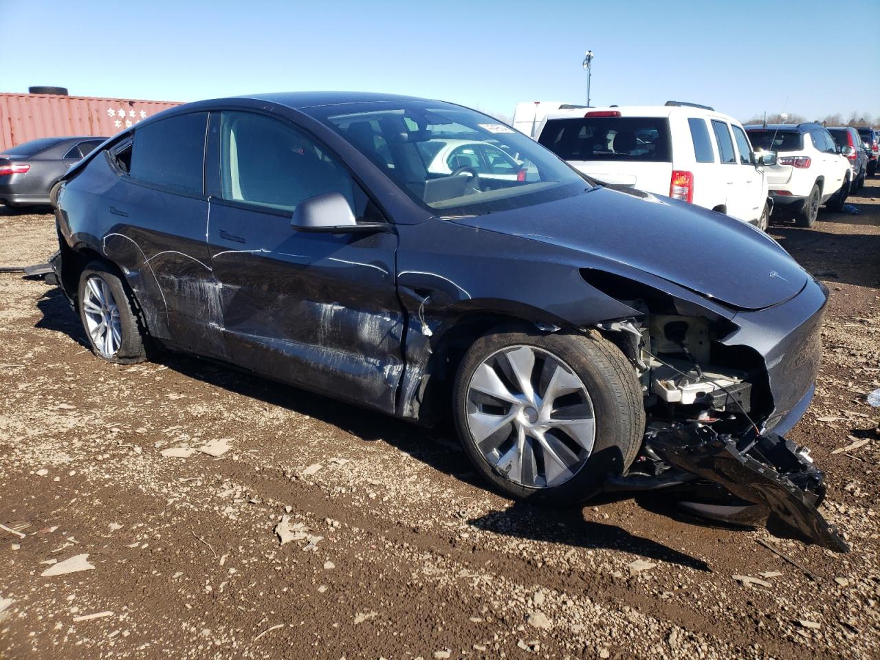 2023 TESLA MODEL Y  VIN:7SAYGDEE6PF645843