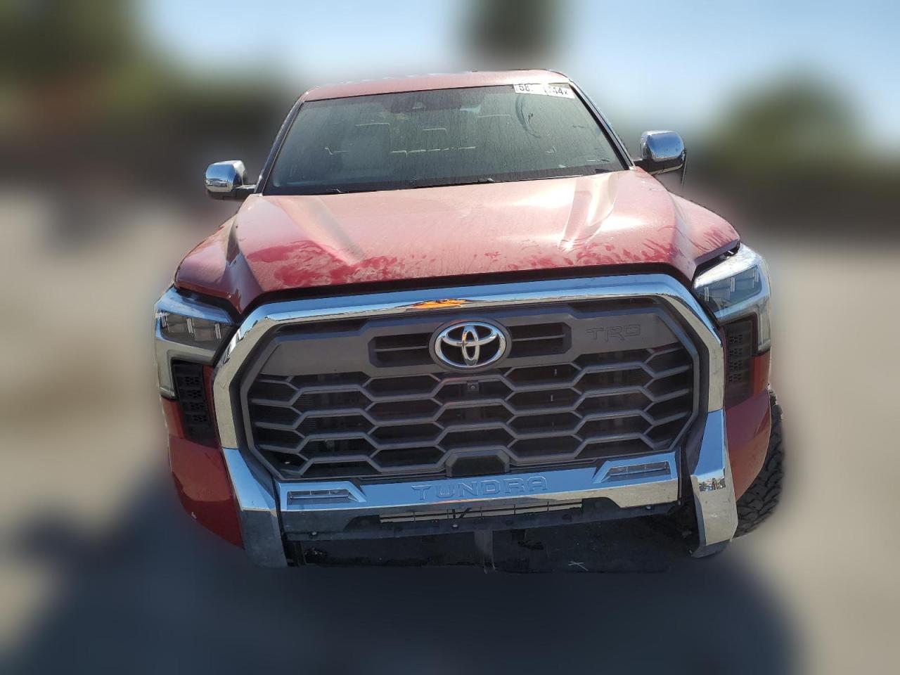 2022 TOYOTA TUNDRA CREWMAX PLATINUM VIN:5TFMA5DBXNX004885