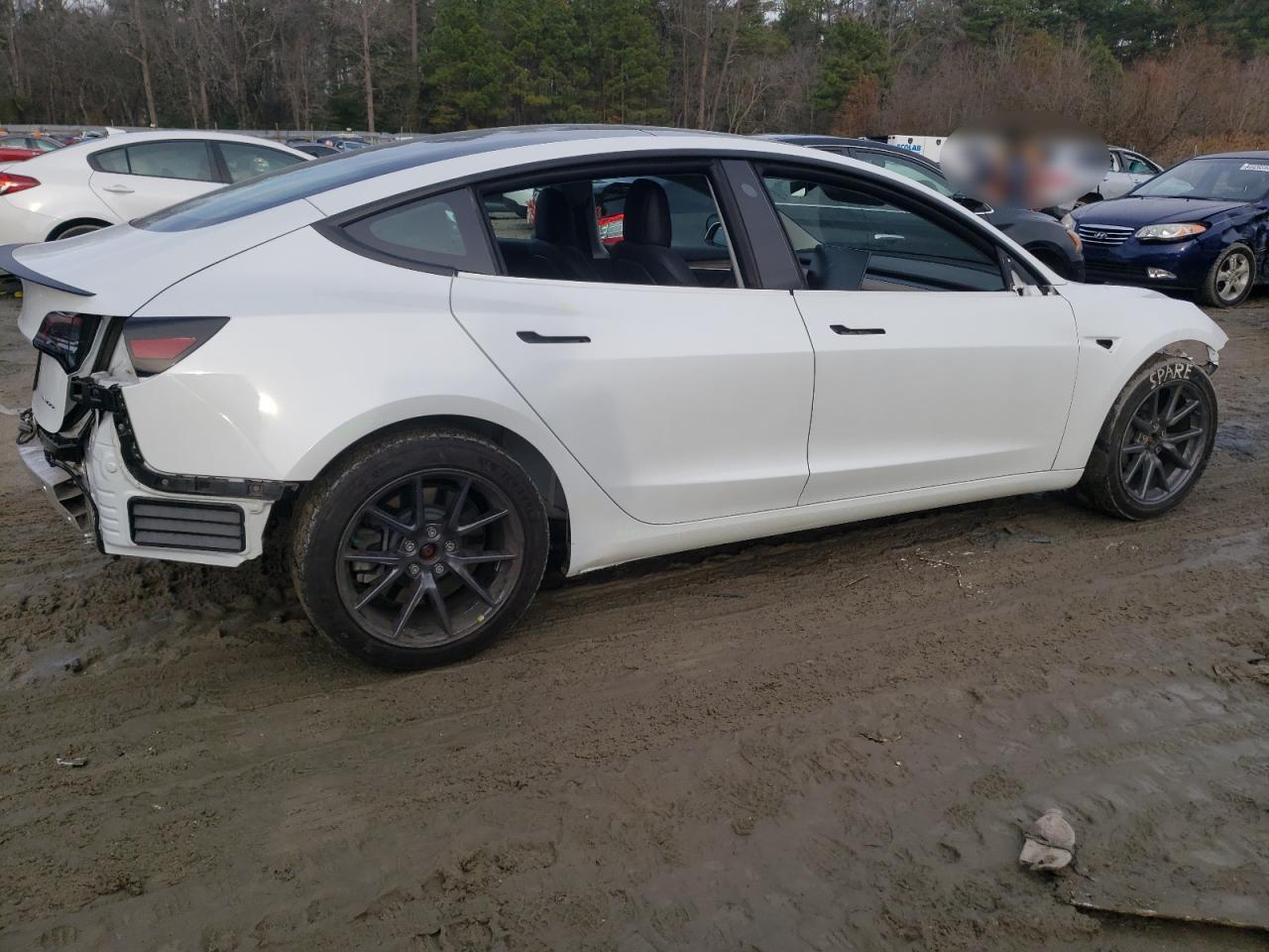 2022 TESLA MODEL 3  VIN:5YJ3E1EB8NF169741