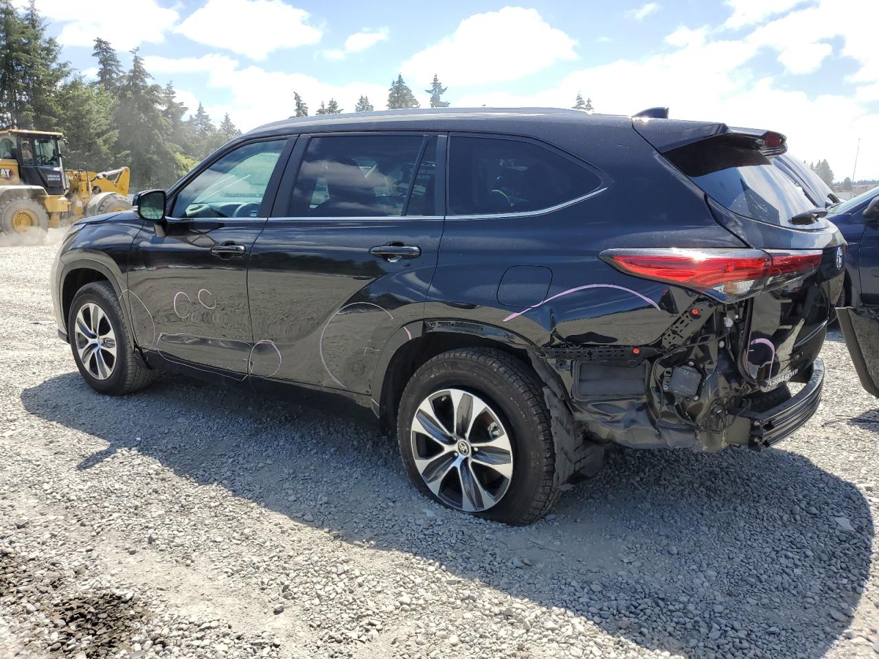 2023 TOYOTA HIGHLANDER HYBRID XLE VIN:5TDKARAH6PS017505