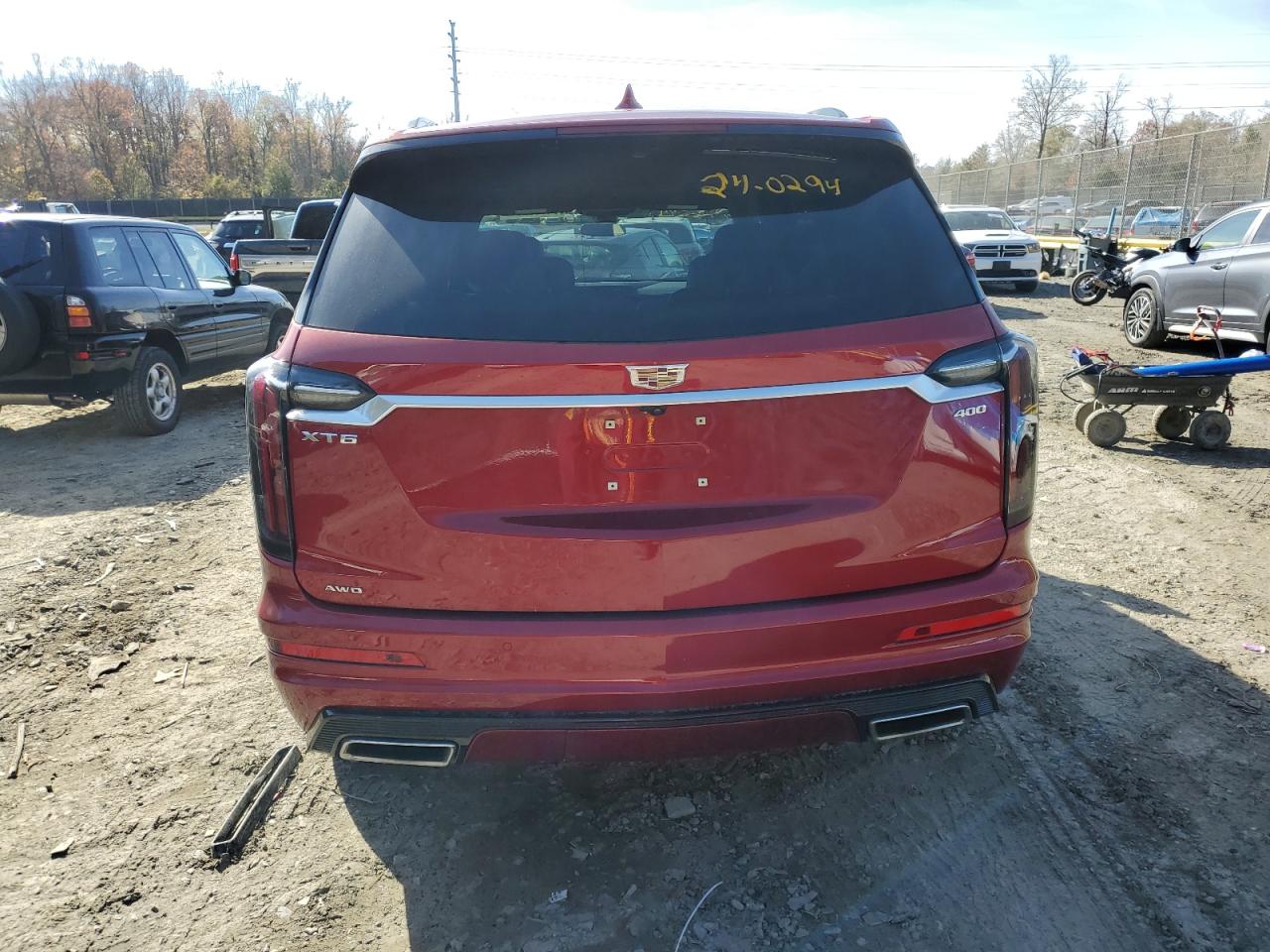 2023 CADILLAC XT6 SPORT VIN:1GYKPGRS7PZ124378