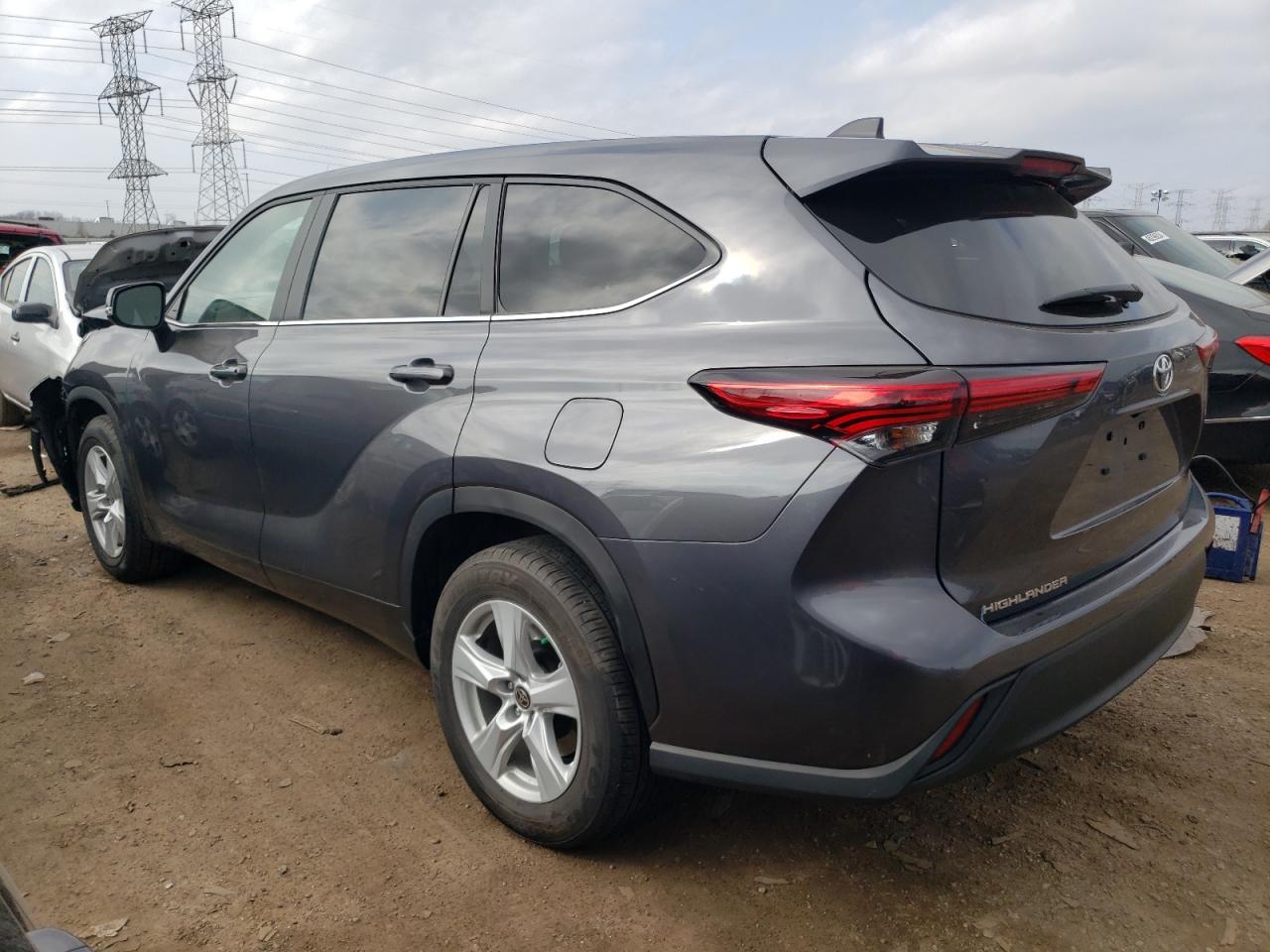 2023 TOYOTA HIGHLANDER L VIN:5TDKDRAH8PS037794