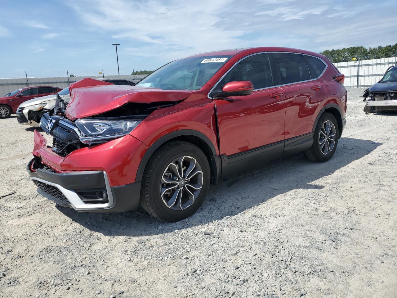 2022 HONDA CR-V EXL VIN:5J6RW1H87NA012017