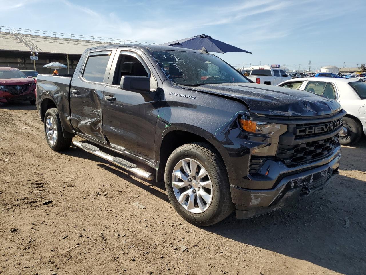 2022 CHEVROLET SILVERADO C1500 CUSTOM VIN:1GCPABEK4NZ588196