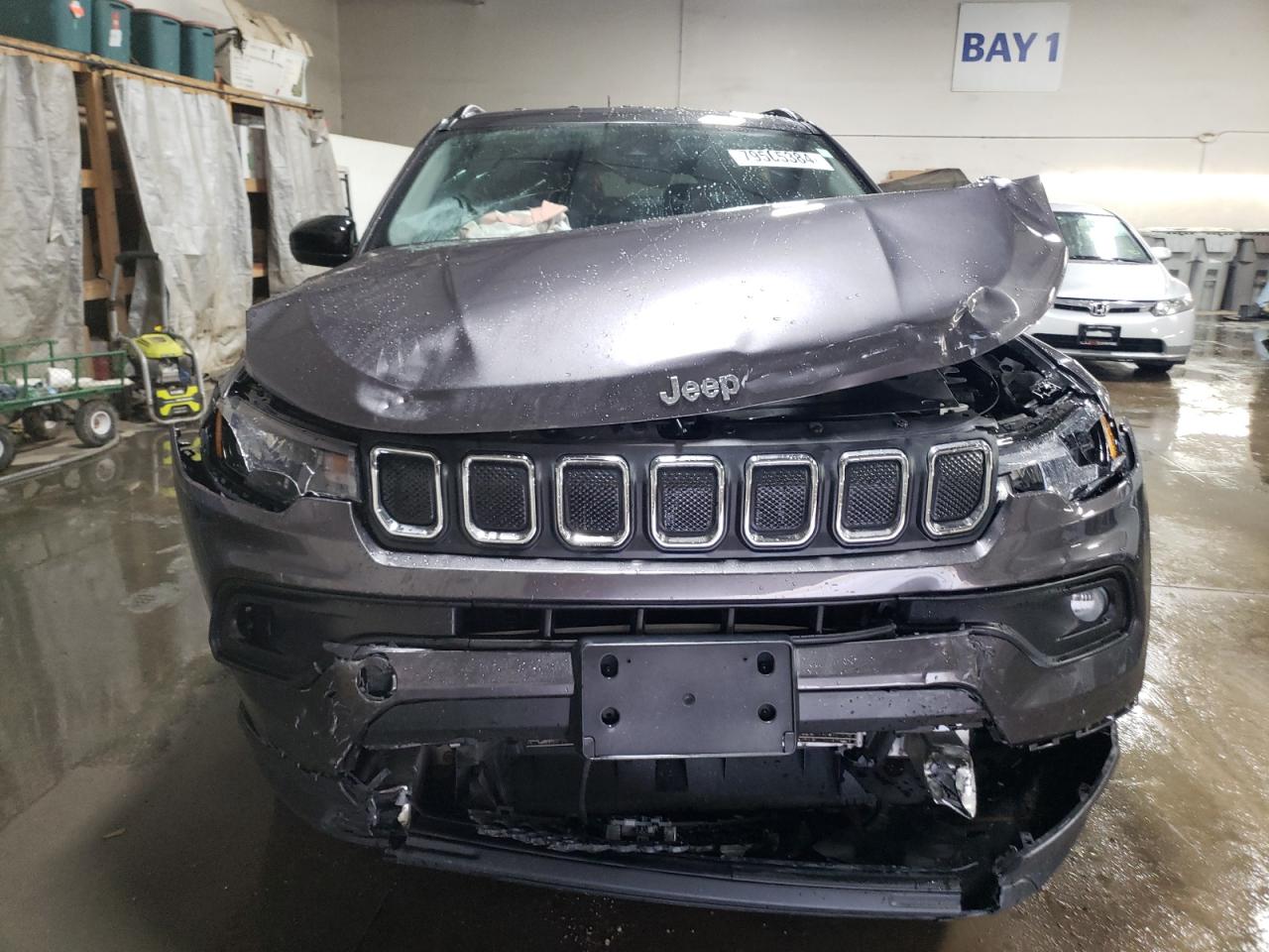 2022 JEEP COMPASS LATITUDE VIN:1FTFX1ET9CKD52632