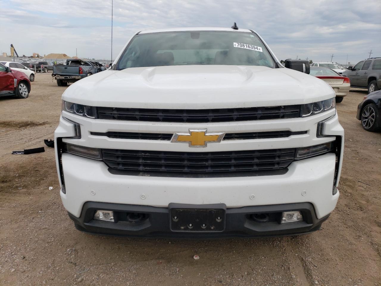 2022 CHEVROLET SILVERADO LTD K1500 RST VIN:1GCUYEEL7NZ166044