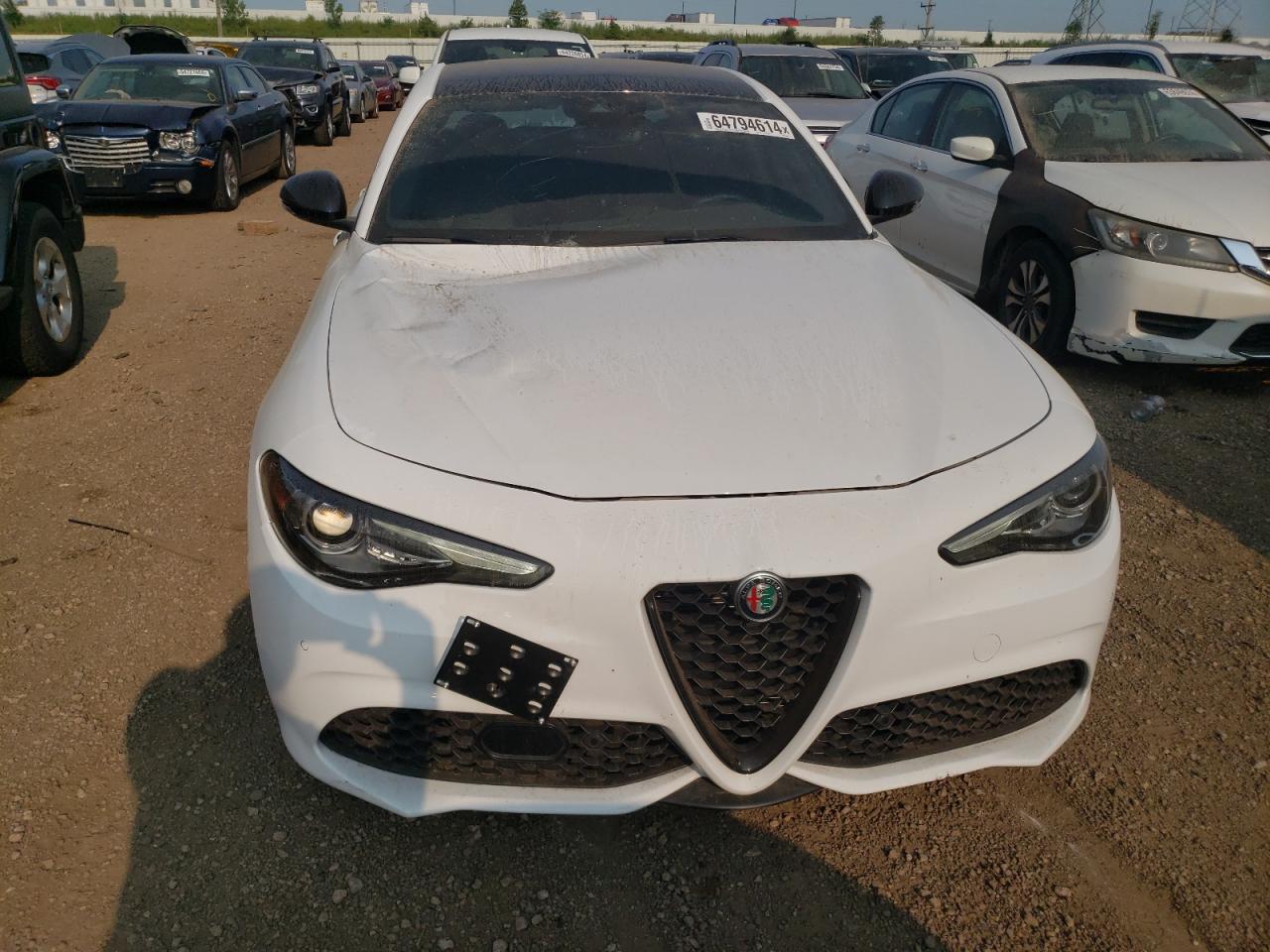 2023 ALFA ROMEO GIULIA TI VIN:ZARFANBN8P7666981