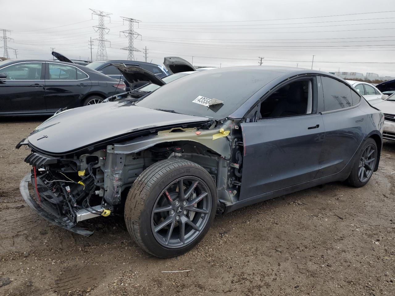 2023 TESLA MODEL 3  VIN:5YJ3E1EA6PF582154