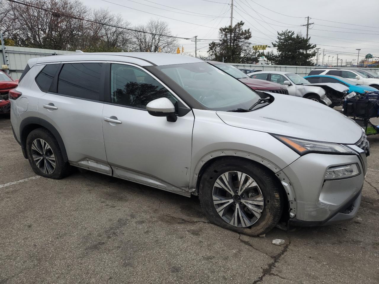 2022 NISSAN ROGUE SV VIN:5N1BT3BAXNC695001