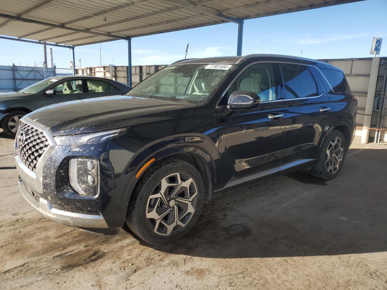 2022 HYUNDAI PALISADE CALLIGRAPHY VIN:KM8R7DHEXNU434271