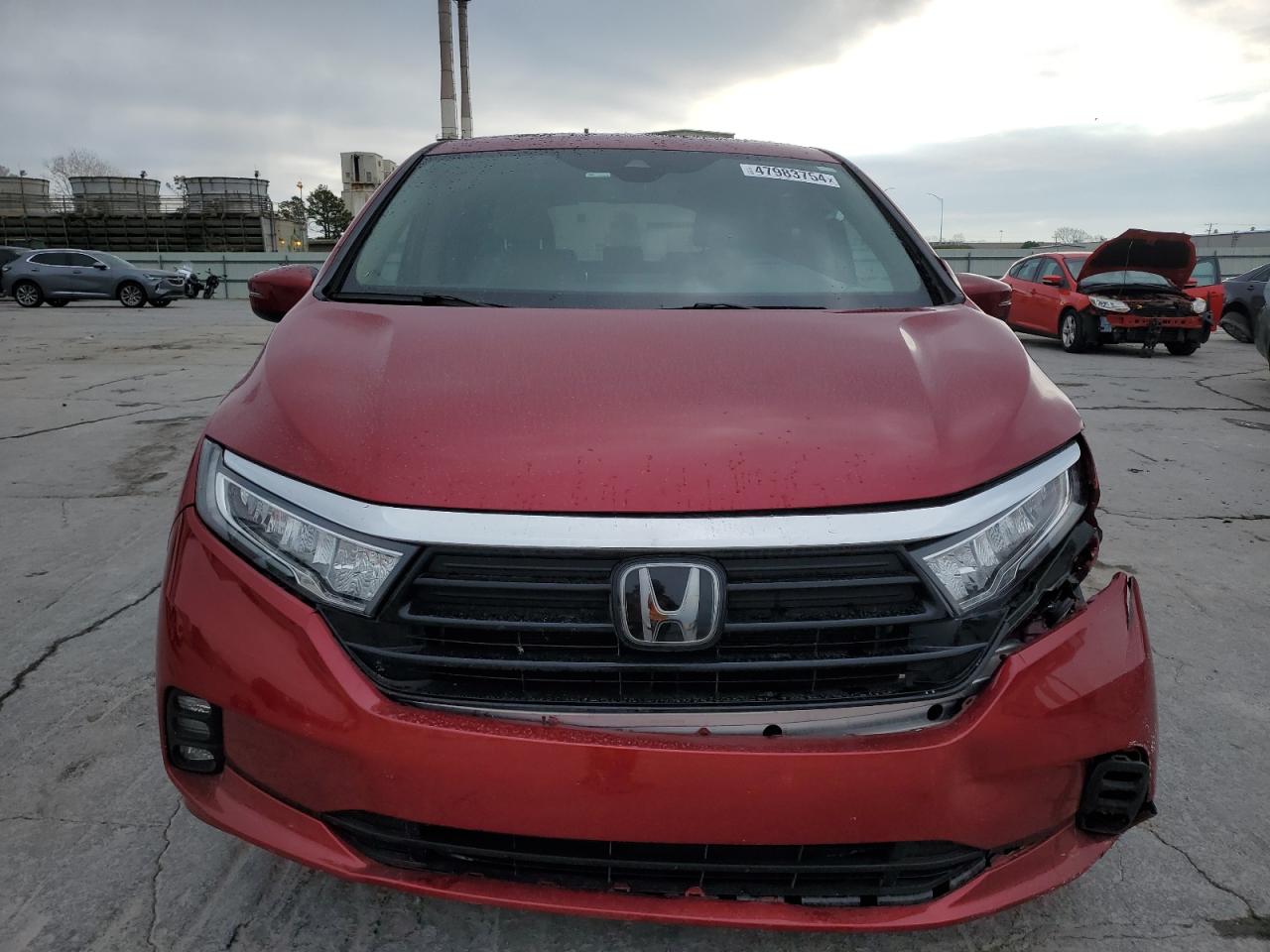 2022 HONDA ODYSSEY EXL VIN:5FNRL6H78NB062029