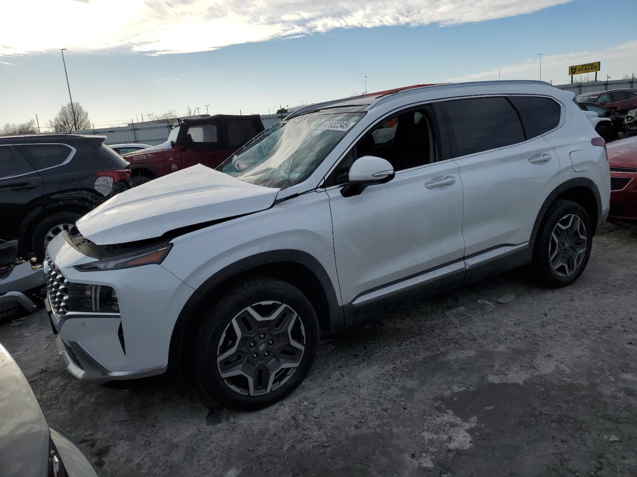 2022 HYUNDAI SANTA FE LIMITED VIN:5NMS4DAL8NH458311