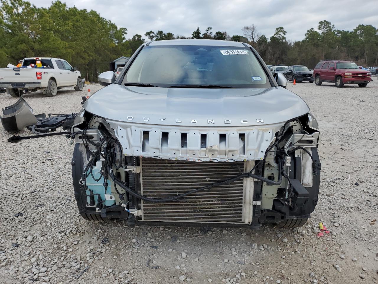 2022 MITSUBISHI OUTLANDER ES VIN:JA4J4TA84NZ072234