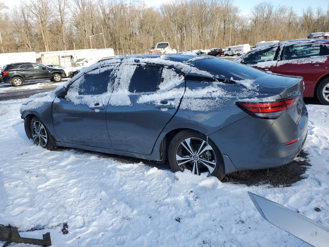 2022 NISSAN SENTRA SV VIN:3N1AB8CV6NY229514