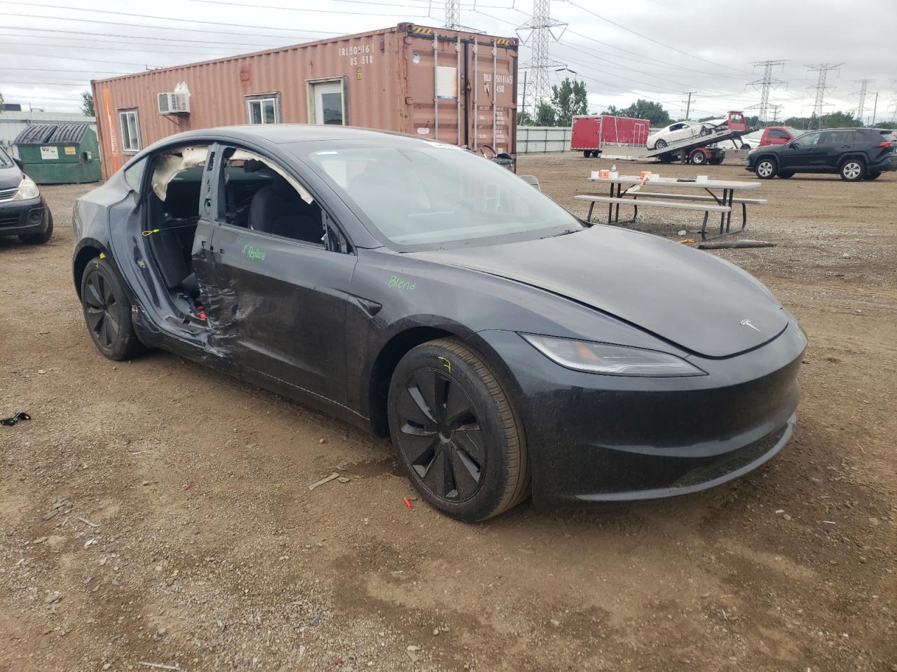 2024 TESLA MODEL 3  VIN:5YJ3E1EB9RF795840