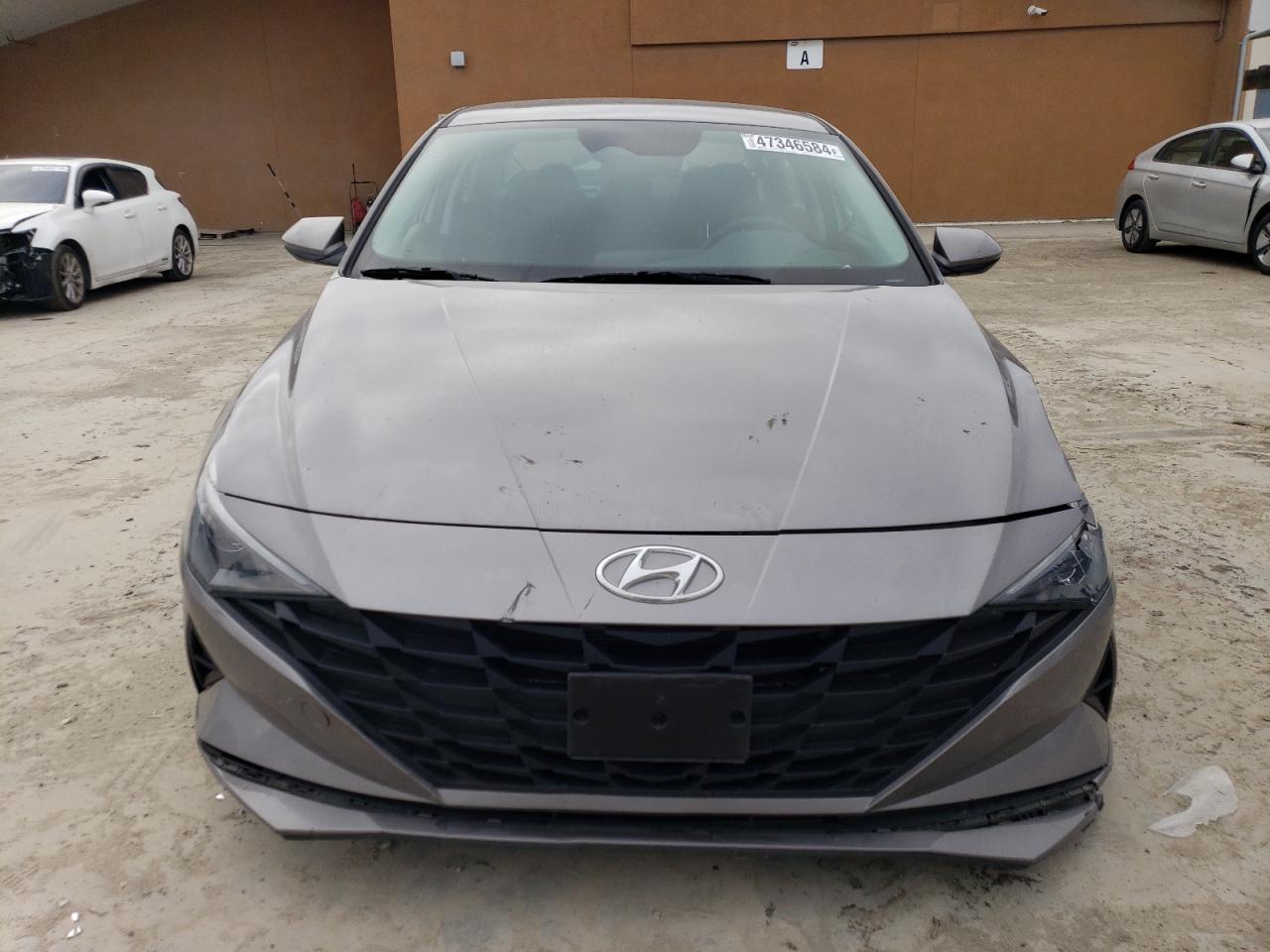 2022 HYUNDAI ELANTRA BLUE VIN:KMHLM4AJ5NU030073