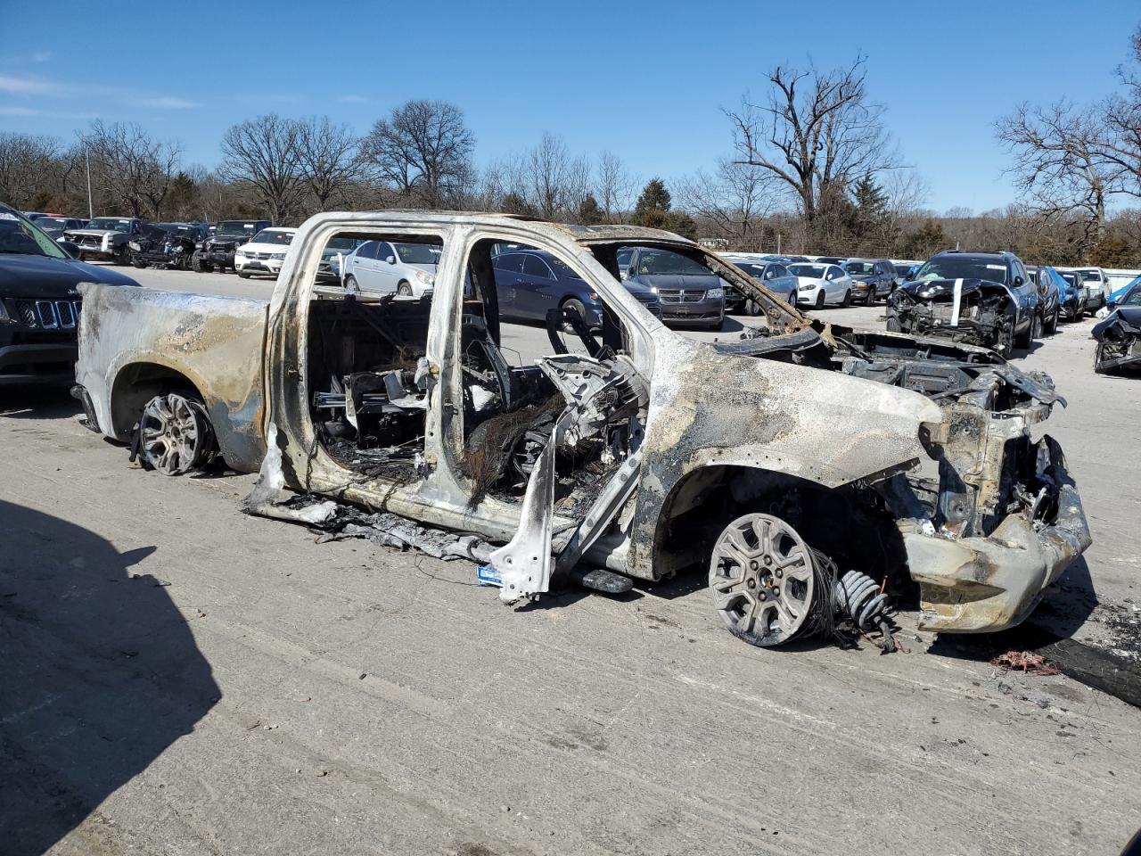 2023 CHEVROLET SILVERADO K1500 ZR2 VIN:3GCUDHEL7PG162088