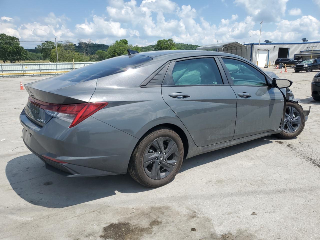 2023 HYUNDAI ELANTRA BLUE VIN:KMHLM4AJ1PU089561