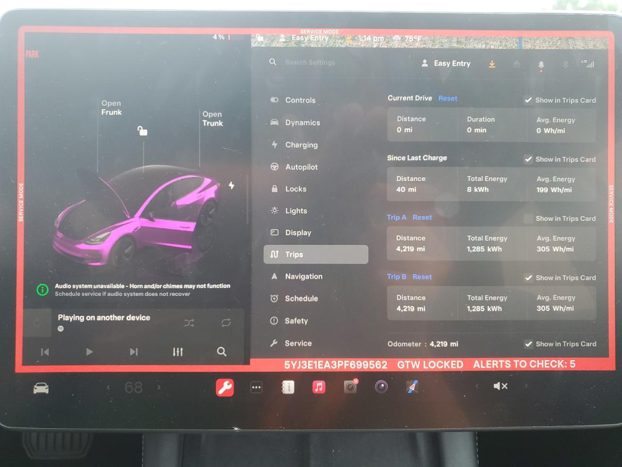 2023 TESLA MODEL 3  VIN:5YJ3E1EA3PF699562