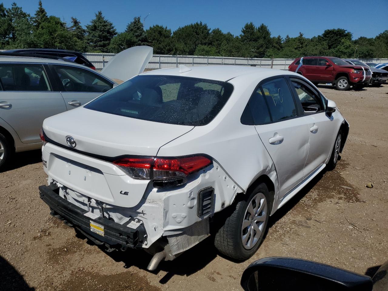 2022 TOYOTA COROLLA LE VIN:5YFEPMAE6NP284976