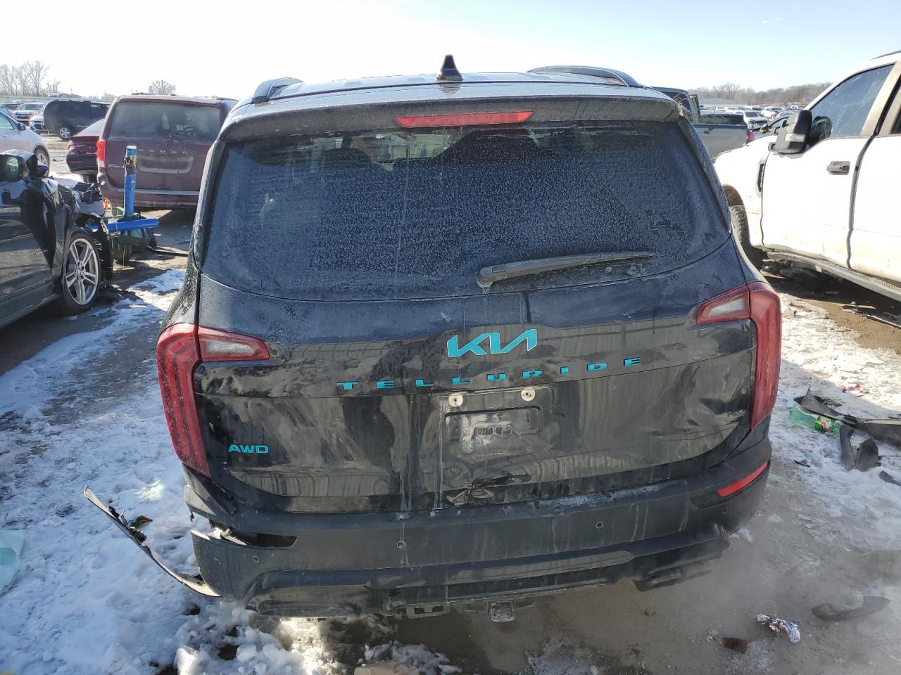 2022 KIA TELLURIDE SX VIN:5XYP5DHC9NG281139