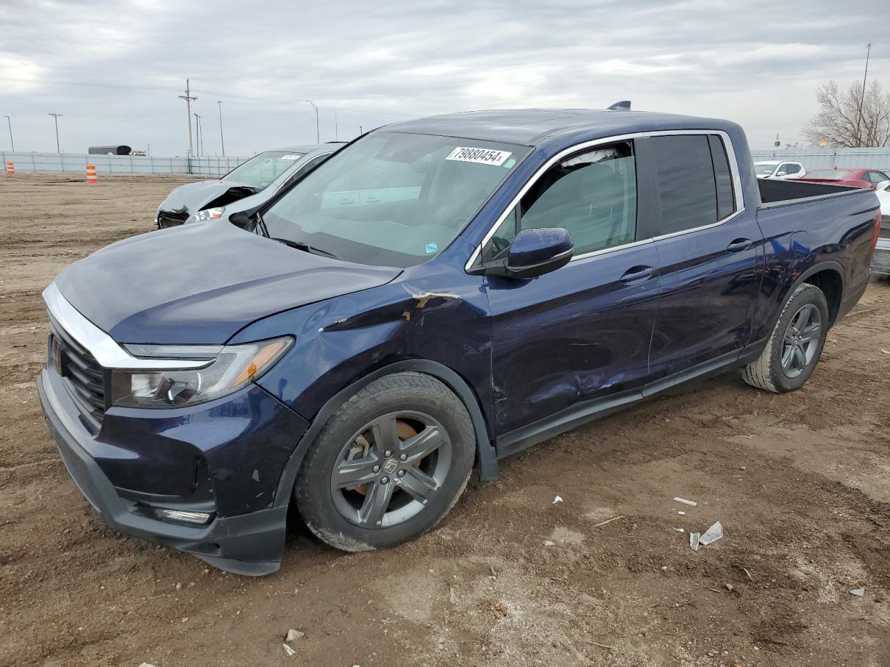 2023 HONDA RIDGELINE RTL VIN:5FPYK3F58PB012742