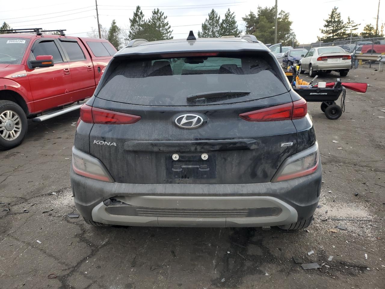 2023 HYUNDAI KONA SEL VIN:KM8K6CAB1PU989904