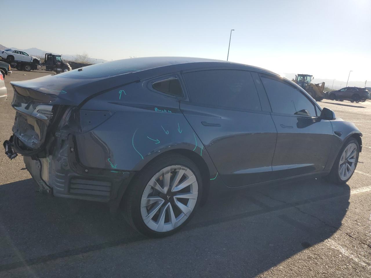 2023 TESLA MODEL 3  VIN:5YJ3E1EA4PF458173