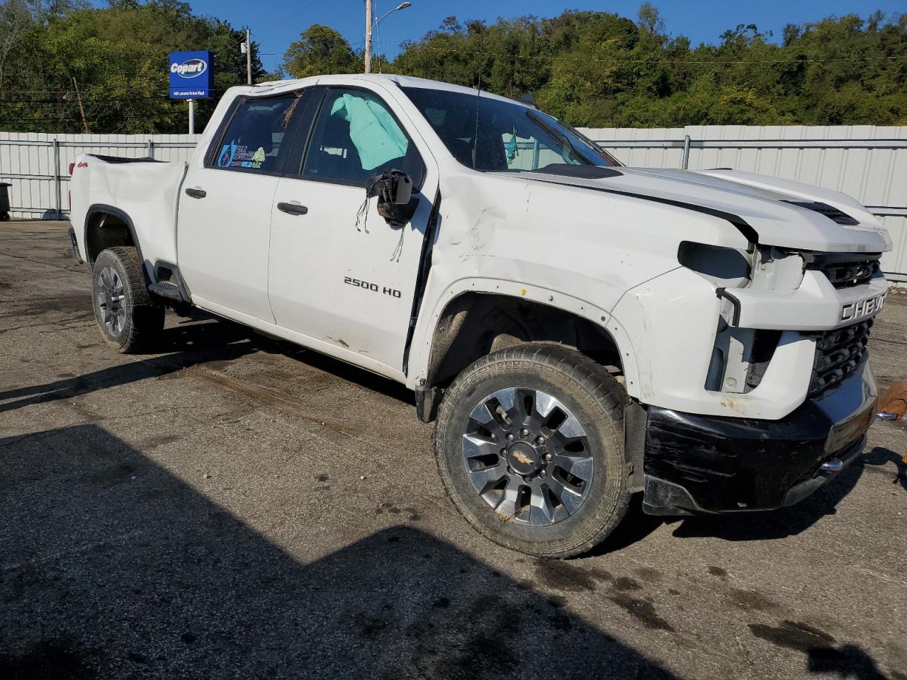 2022 CHEVROLET SILVERADO K2500 CUSTOM VIN:1GC1YME74NF350343