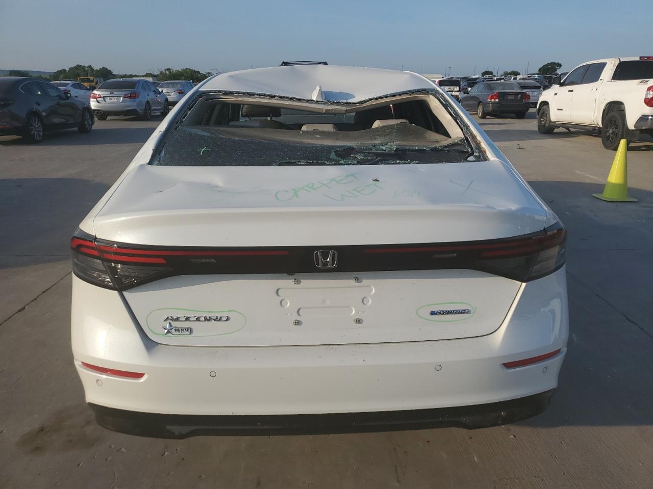 2023 HONDA ACCORD HYBRID EXL VIN:1HGCY2F65PA067020