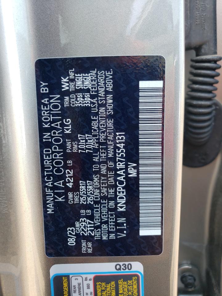 2024 KIA SELTOS LX VIN:KNDEPCAA1R7554131
