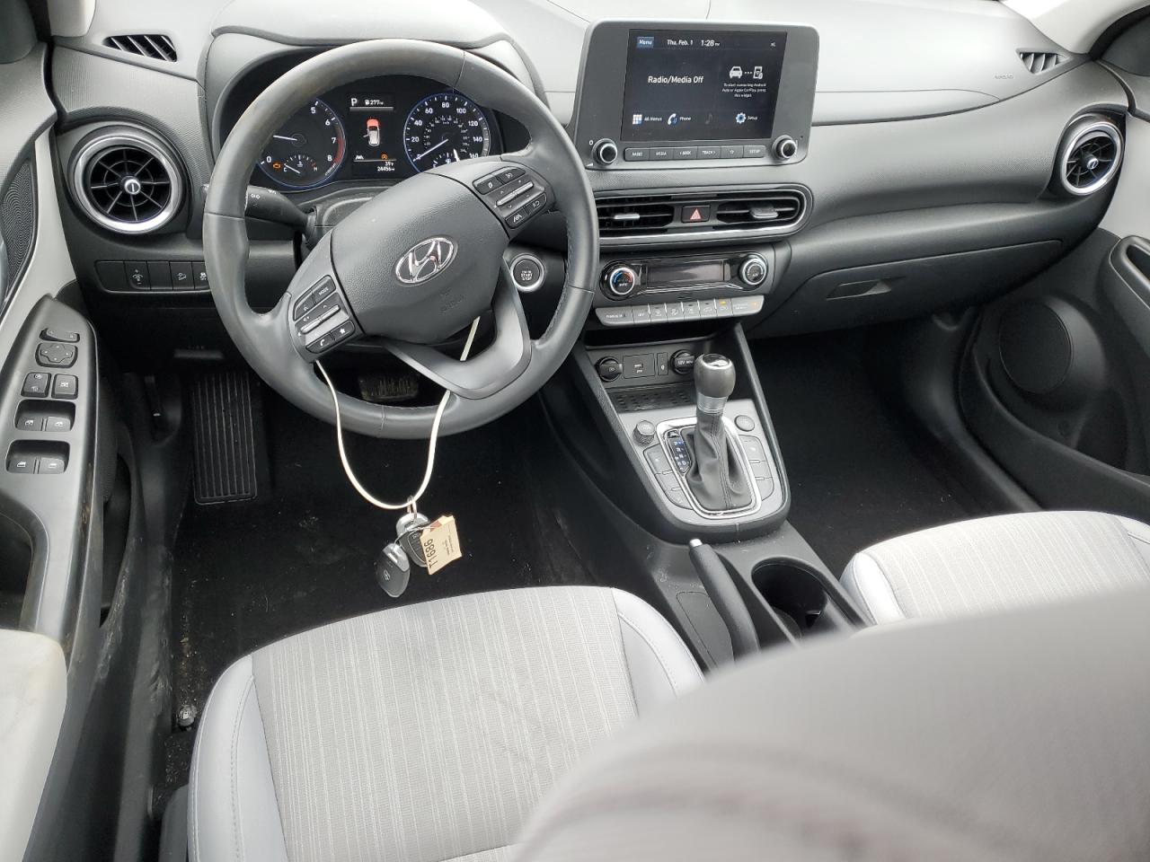 2022 HYUNDAI KONA SEL VIN:KM8K3CAB4NU841686