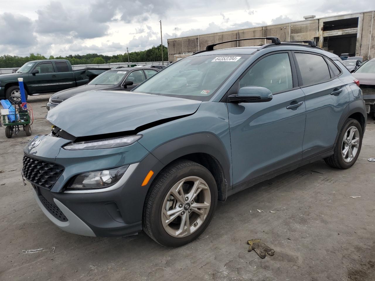 2022 HYUNDAI KONA SEL VIN:KM8K6CAB9NU882922