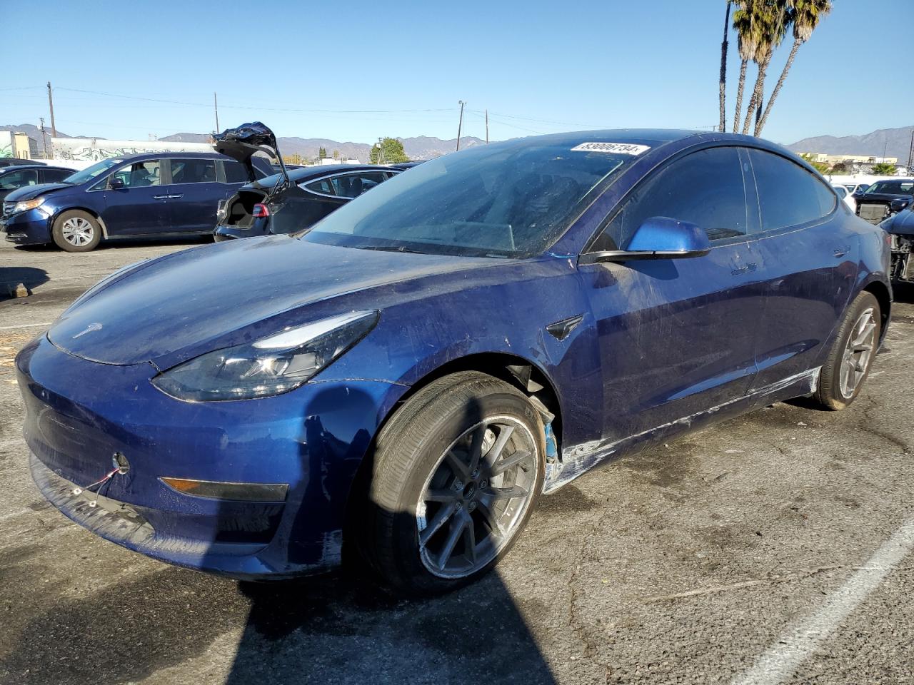 2023 TESLA MODEL 3 VIN:5YJ3E1EA7PF712023