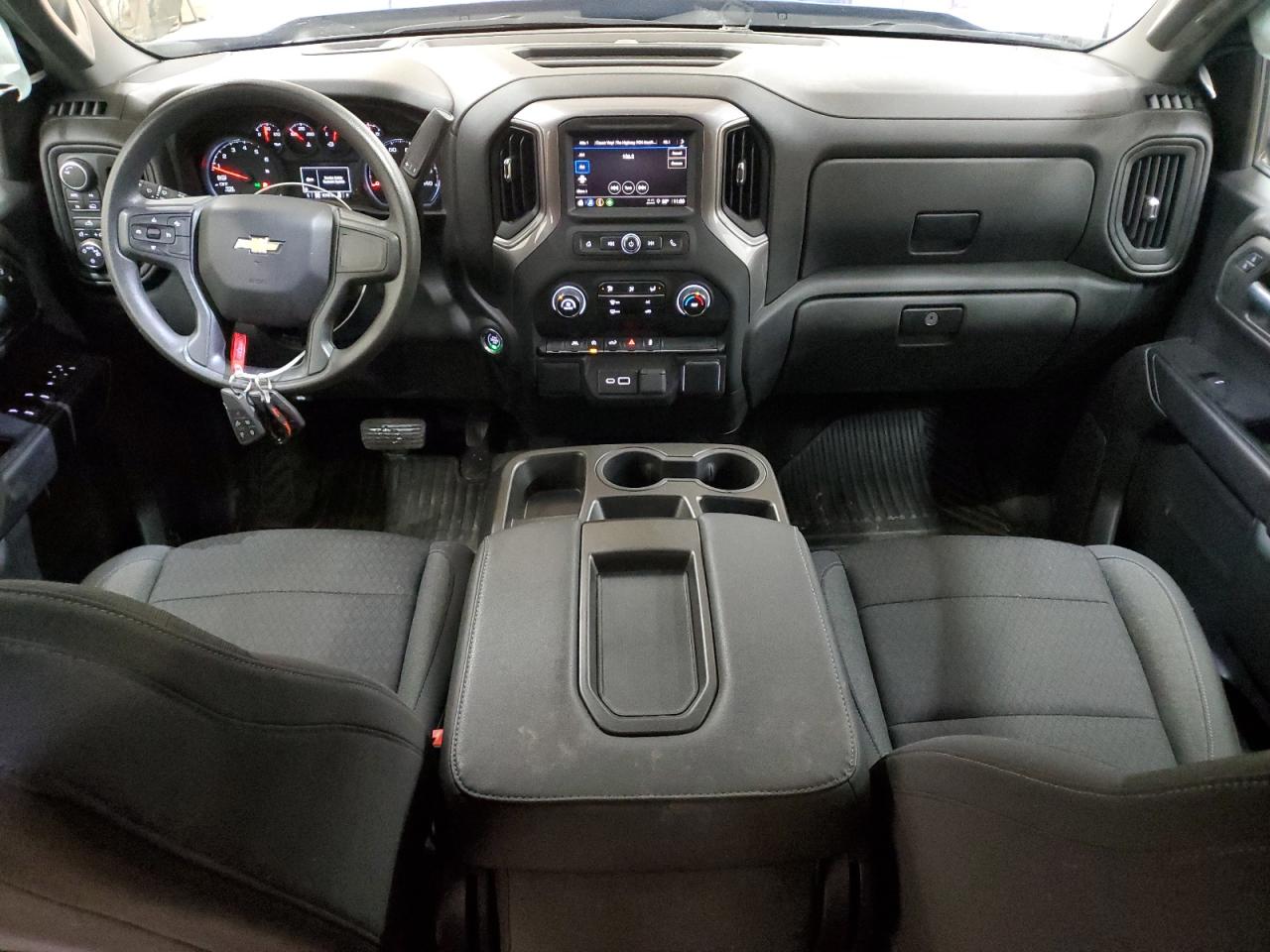 2022 CHEVROLET SILVERADO K1500 CUSTOM VIN:1GCPDBEK0NZ607527