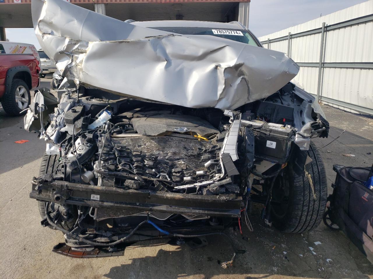 2022 HYUNDAI PALISADE SEL VIN:KM8R3DHE1NU375073