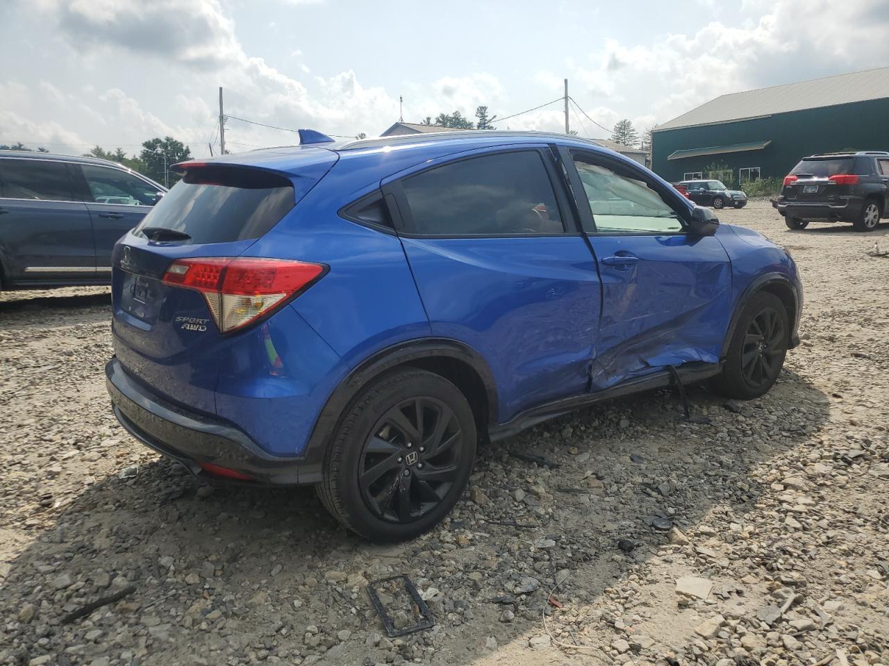 2022 HONDA HR-V SPORT VIN:3CZRU6H17NM735102